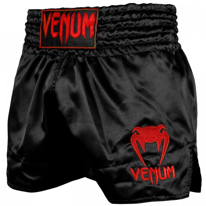 Муай Тай Шорти - Venum Muay Thai Shorts Classic - Black/Red​